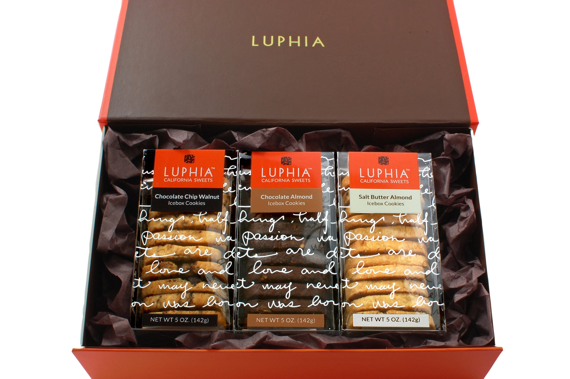 California Icebox Cookie Trio Gift Box Inside